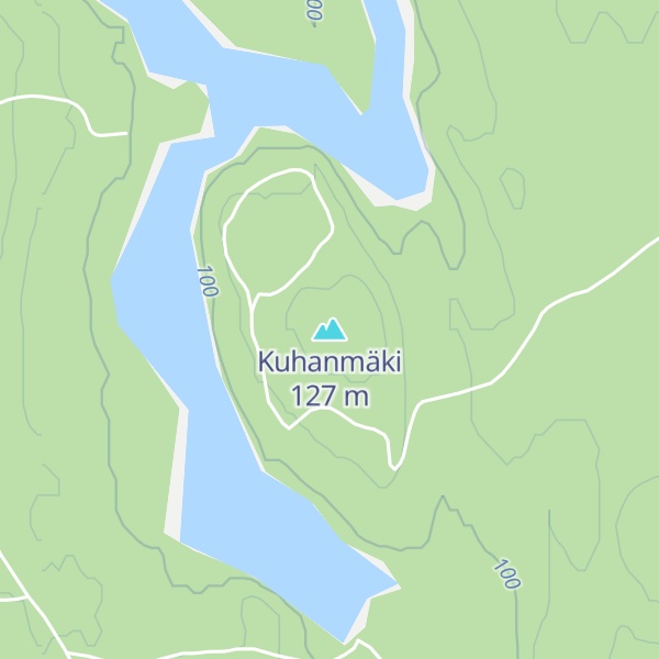 Map of Kuhanmäki