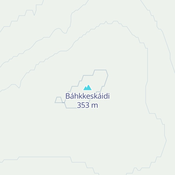 Map of Báhkkeskáidi