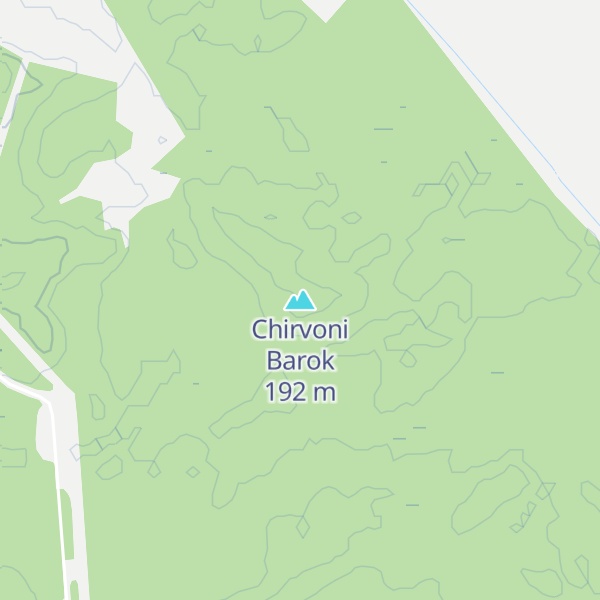 Map of Chirvoni Barok