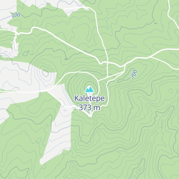Map of Kaletepe