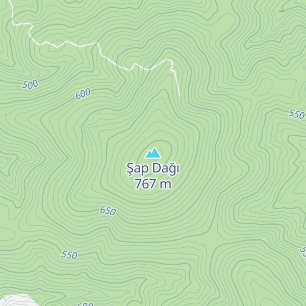 Map of Şap Dağı