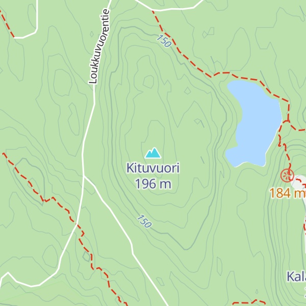 Map of Kituvuori