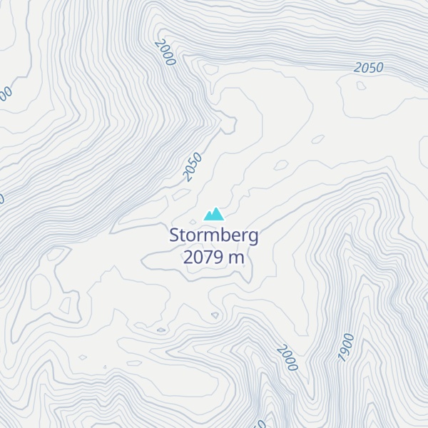 Map of Stormberg