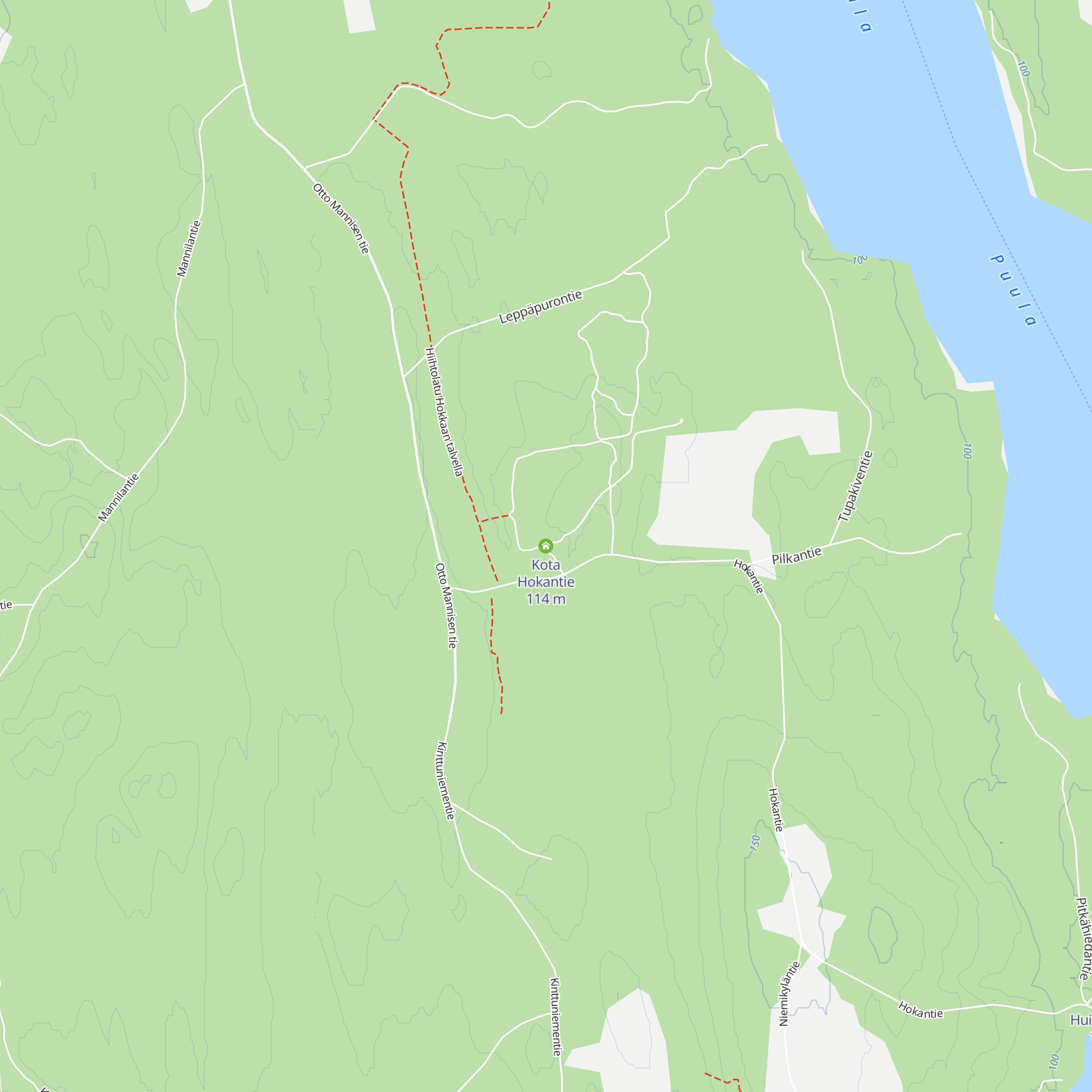 Kota Hokantie map