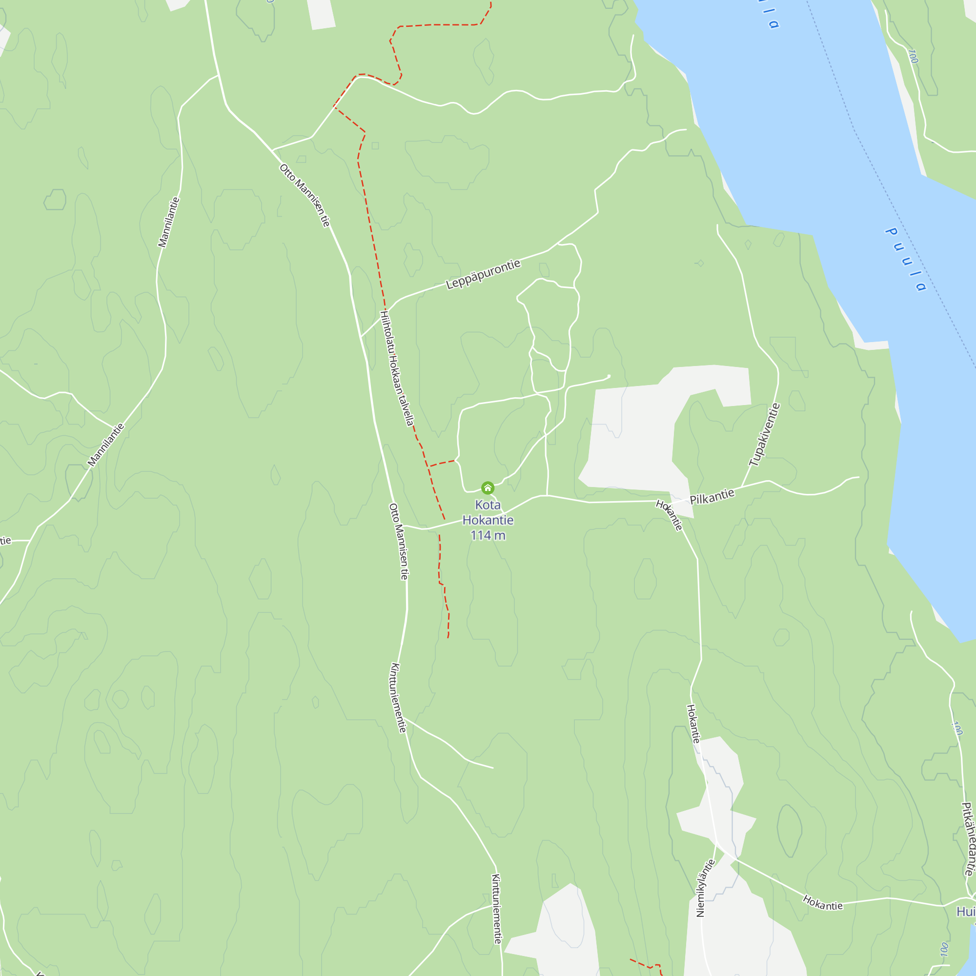 Kota Hokantie map