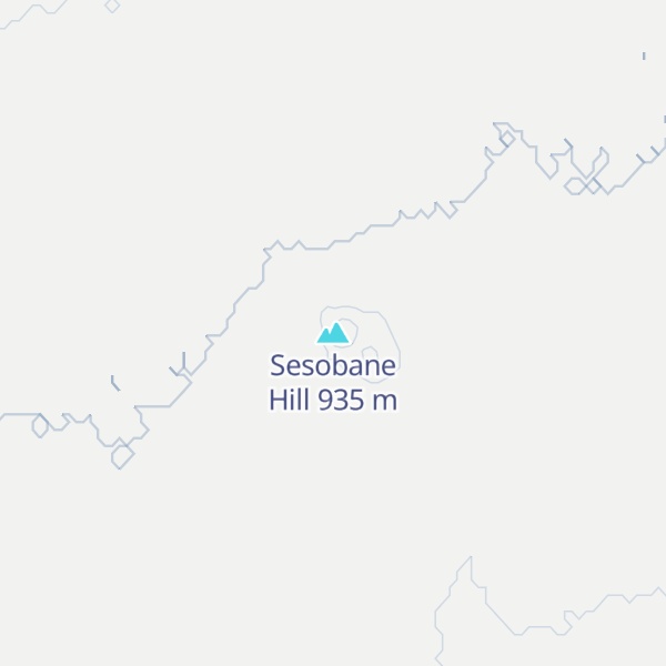 Map of Sesobane Hill