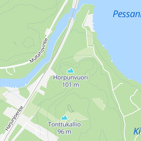 Map of Horpunvuori