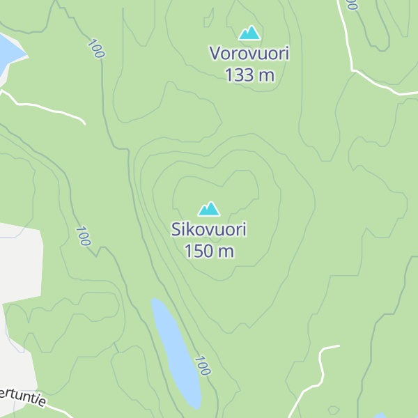 Map of Sikovuori