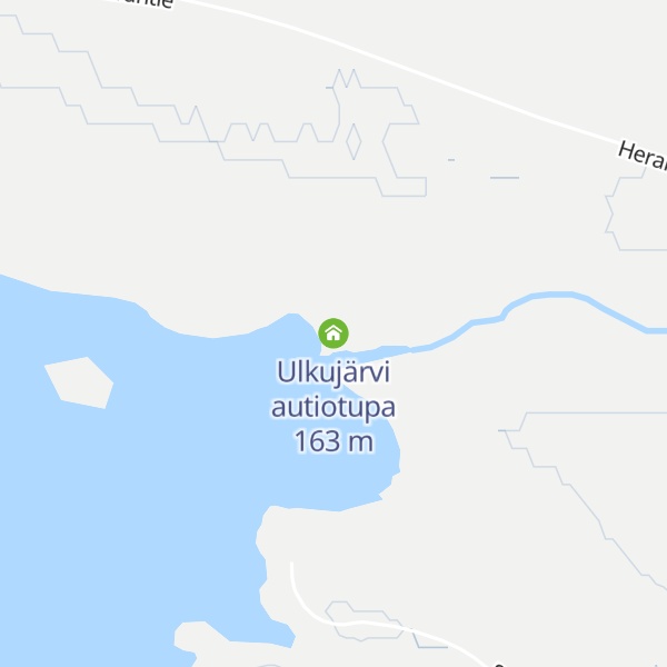 Map of Ulkujärvi autiotupa