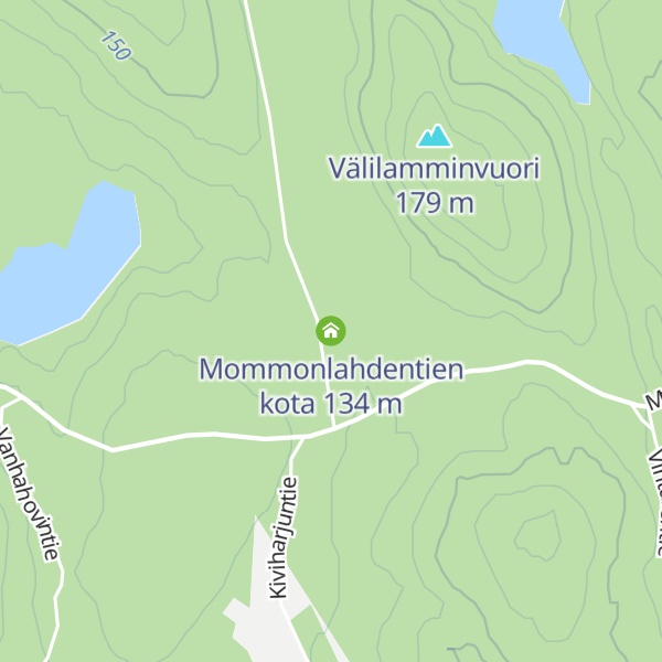 Map of Mommonlahdentien kota