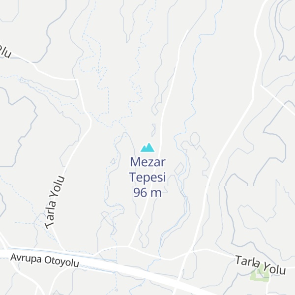 Map of Mezar Tepesi
