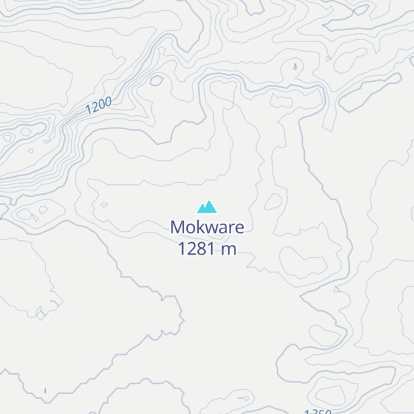 Map of Mokware