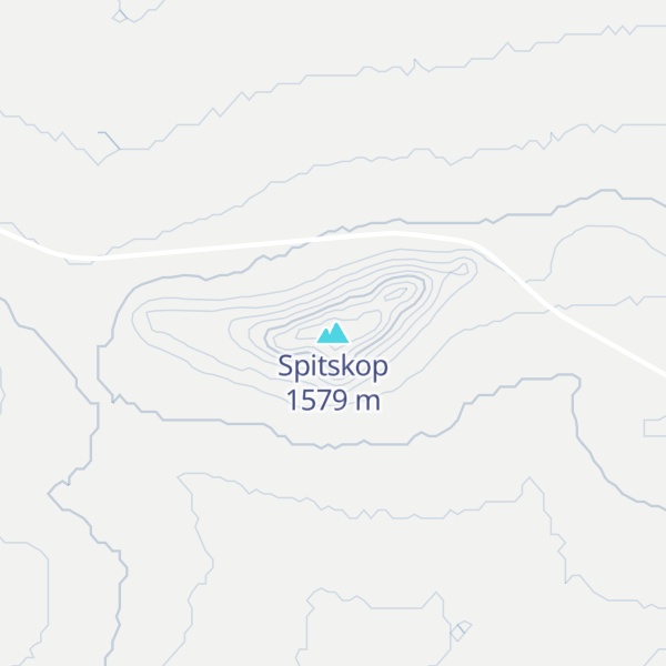 Map of Spitskop