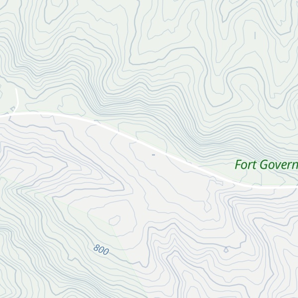 Map of Governorskop