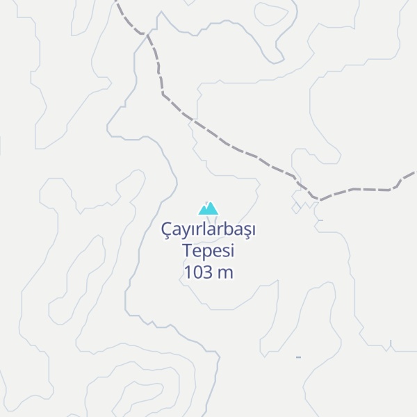 Map of Çayırlarbaşı Tepesi