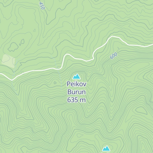Map of Peikov Burun