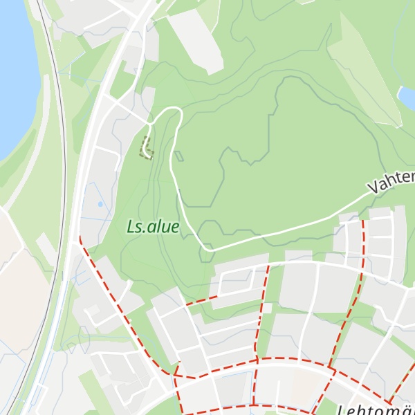 Map of Vahtermäki