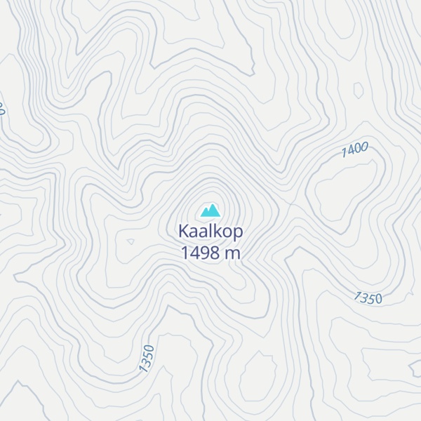 Map of Kaalkop