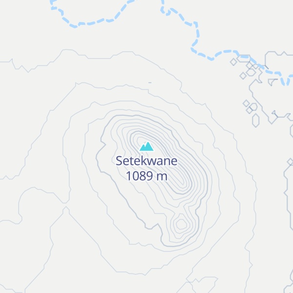 Map of Setekwane