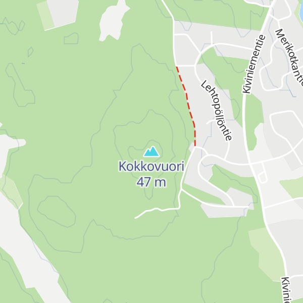 Map of Kokkovuori