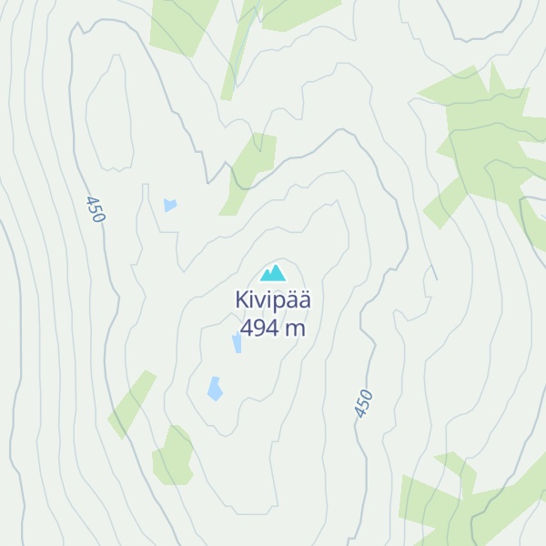 Map of Kivipää