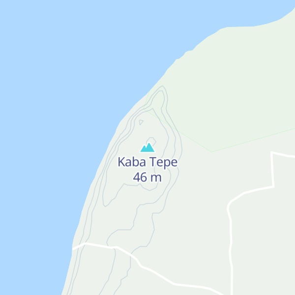 Map of Kaba Tepe