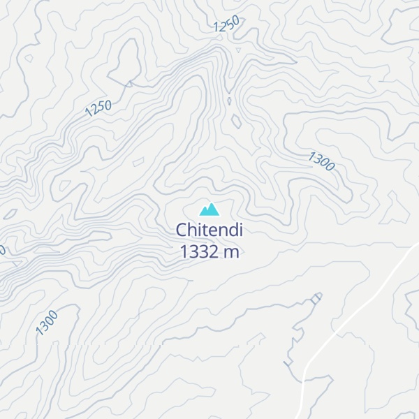Map of Chitendi