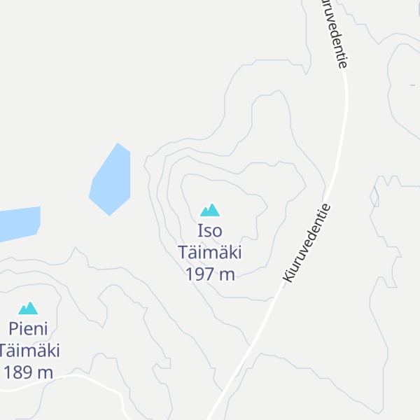 Map of Iso Täimäki
