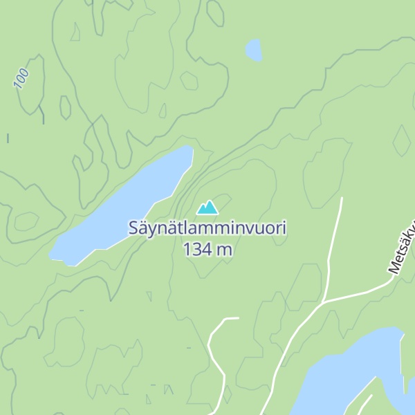 Map of Säynätlamminvuori