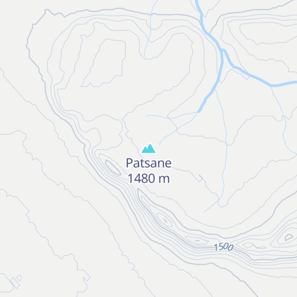 Map of Patsane