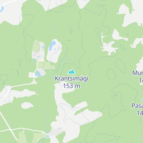Map of Krantsimägi