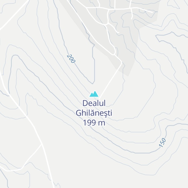 Map of Dealul Ghilăneşti