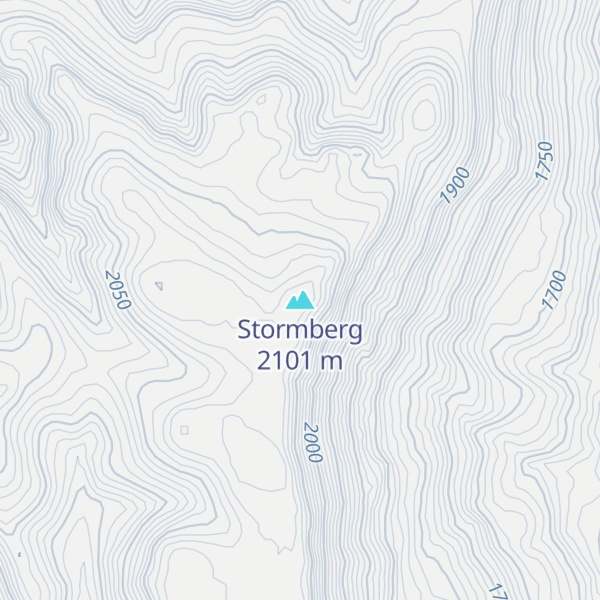 Map of Stormberg