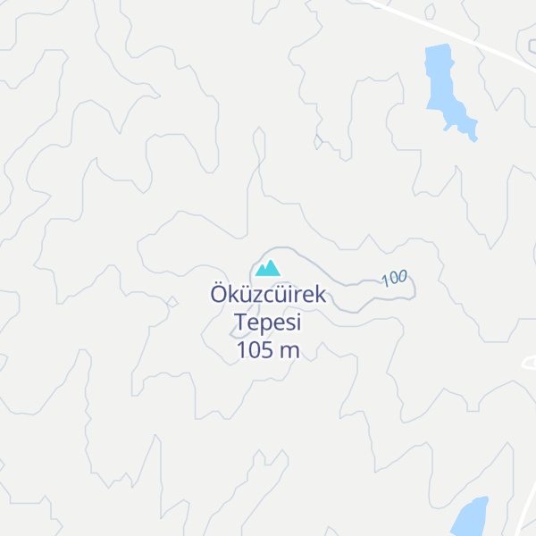 Map of Öküzcüirek Tepesi