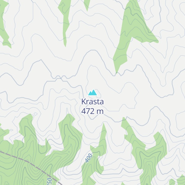 Map of Krasta