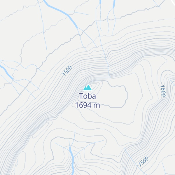 Map of Toba