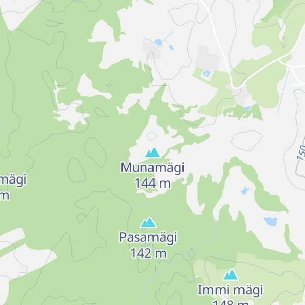 Map of Munamägi