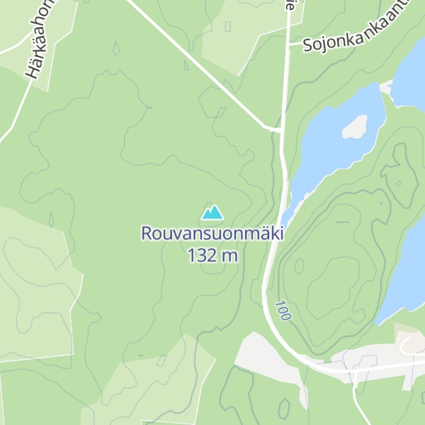 Map of Rouvansuonmäki