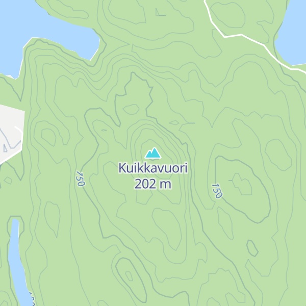 Map of Kuikkavuori