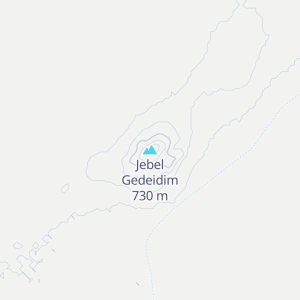 Map of Jebel Gedeidim