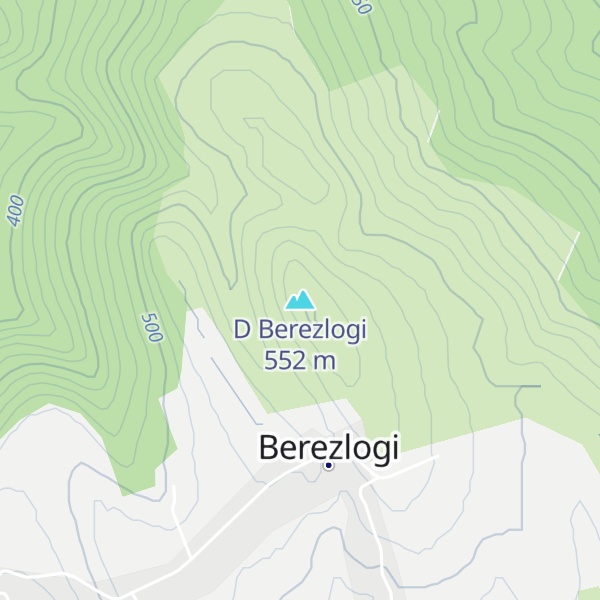 Map of D Berezlogi