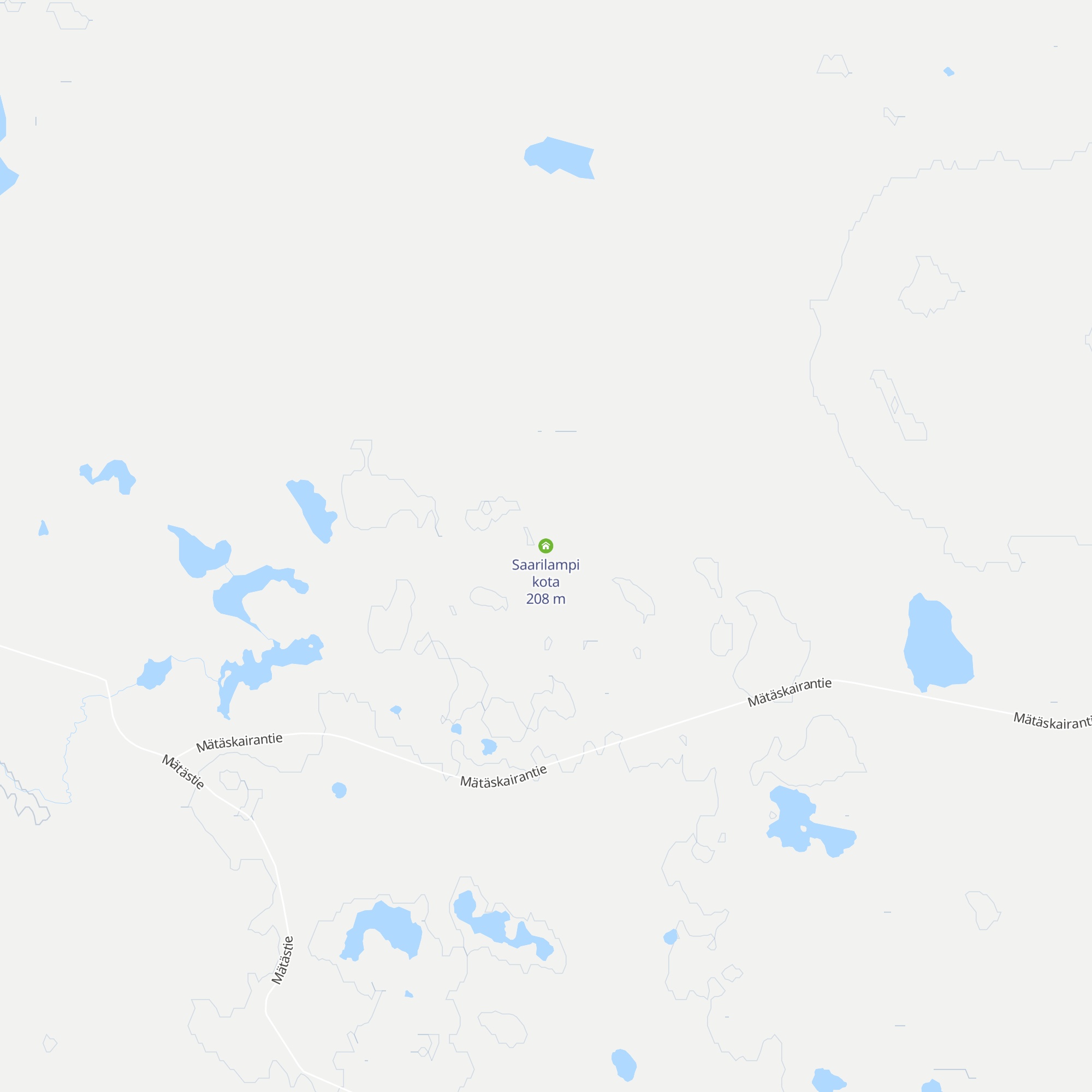 Saarilampi kota map