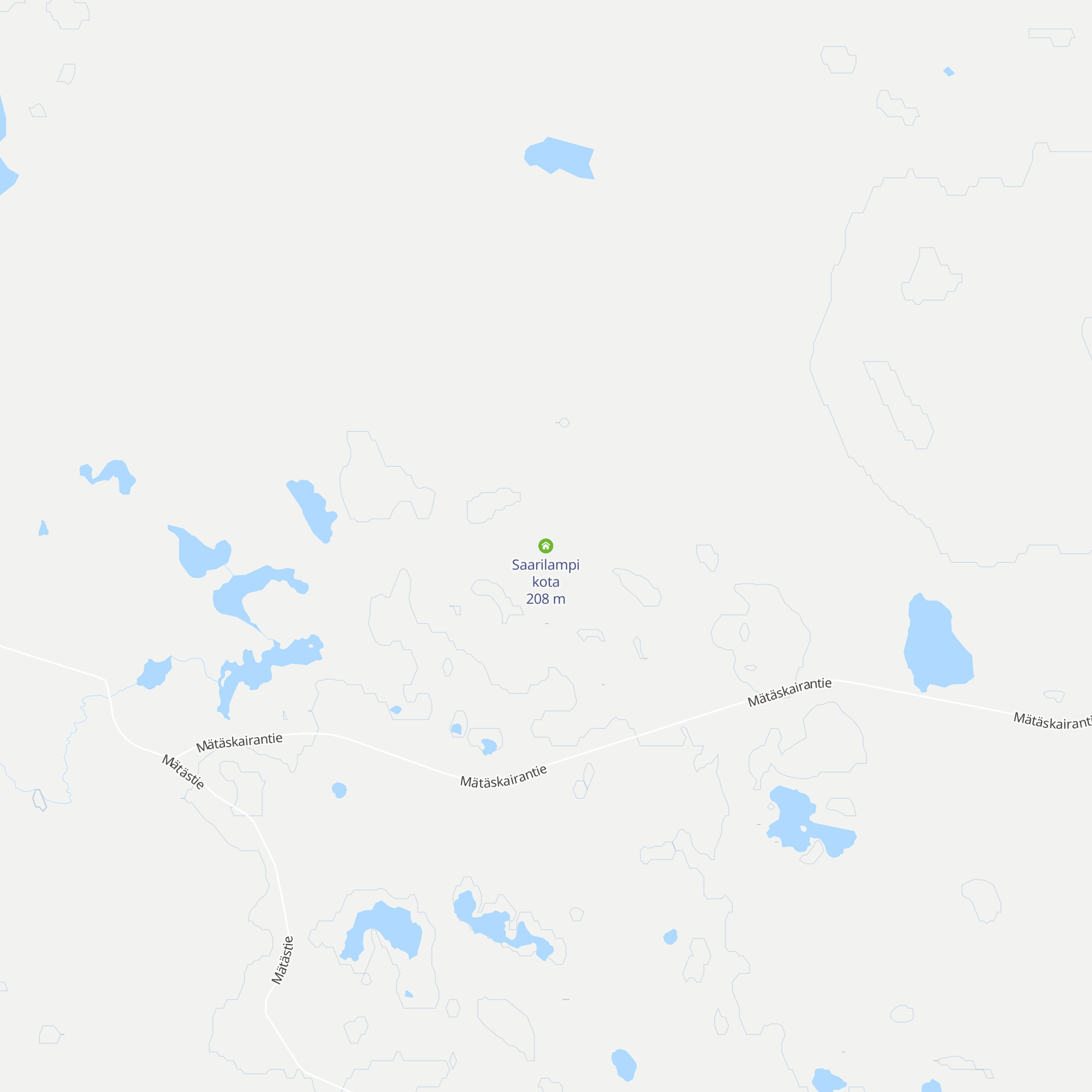 Saarilampi kota map