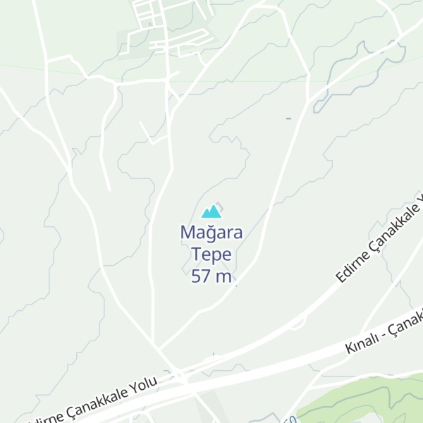 Map of Mağara Tepe