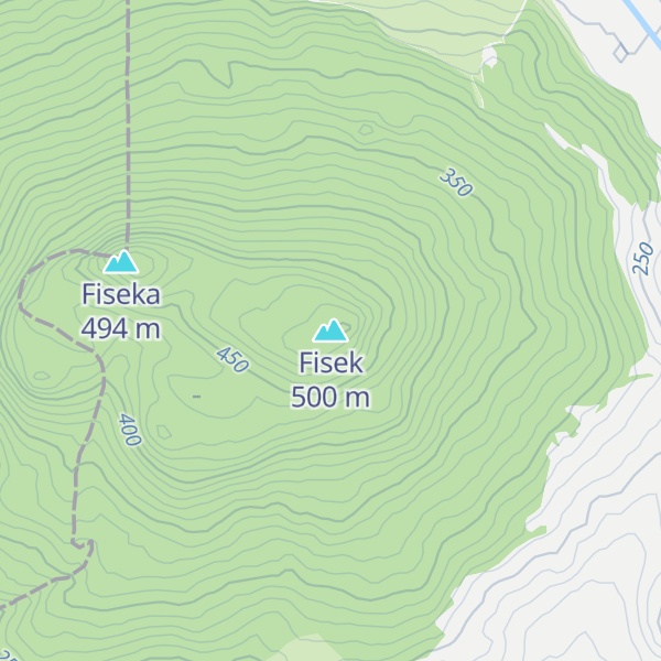 Map of Fisek