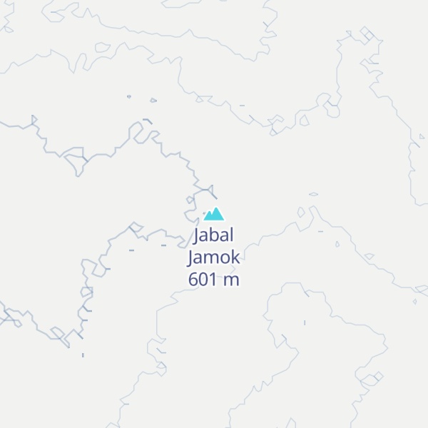 Map of Jabal Jamok