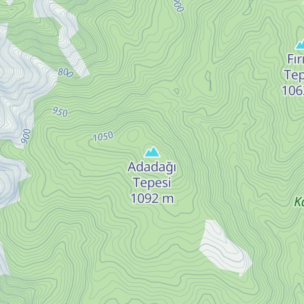 Map of Adadağı Tepesi
