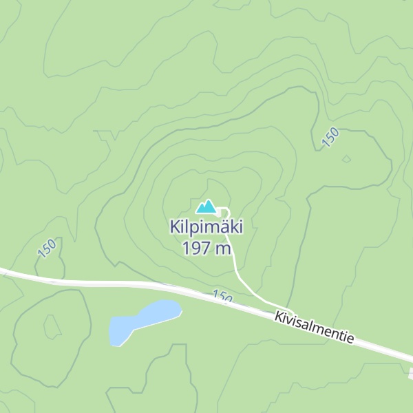 Map of Kilpimäki