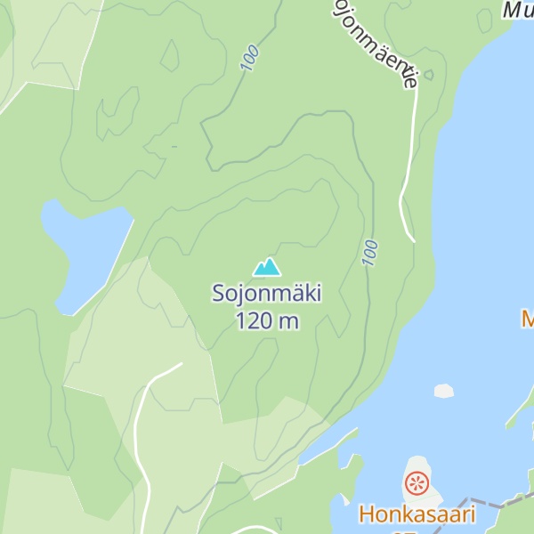 Map of Sojonmäki