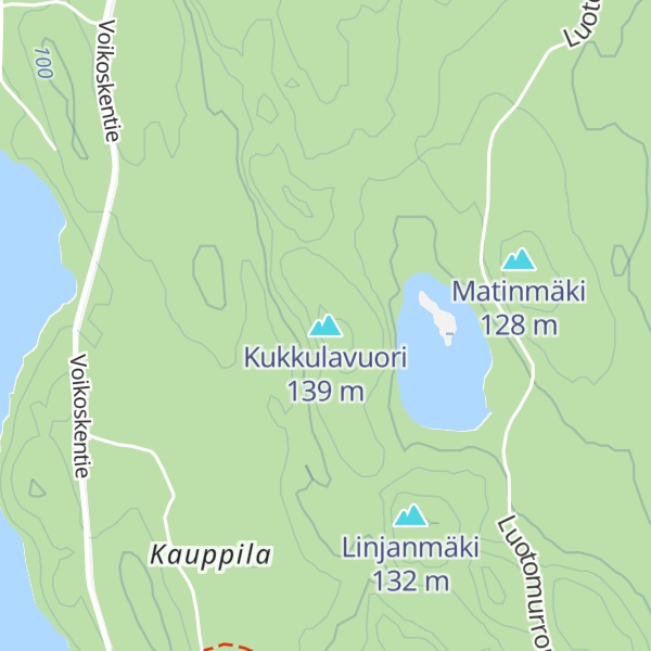 Map of Kukkulavuori